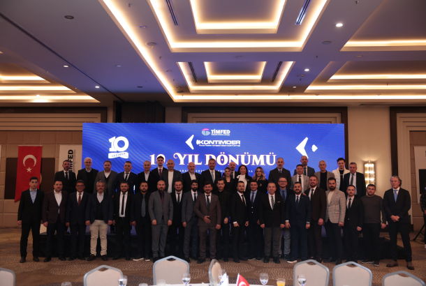 KONTİMDER 10. Kuruluş Yıldönümü kutlandı.